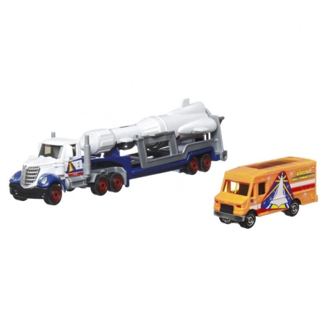 Véhicule de transport + auto Matchbox Convoys