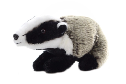Blaireau en peluche 18 cm - ÉCO-RESPONSABLE