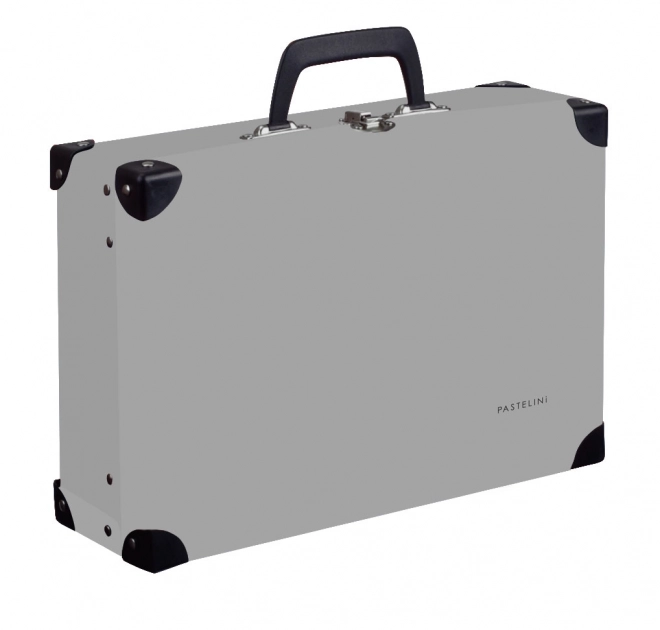 Valise lamino rectangulaire à coins protégés PASTELINI gris