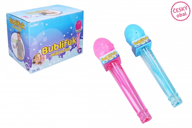 Bulles en forme de microphone 70 ml
