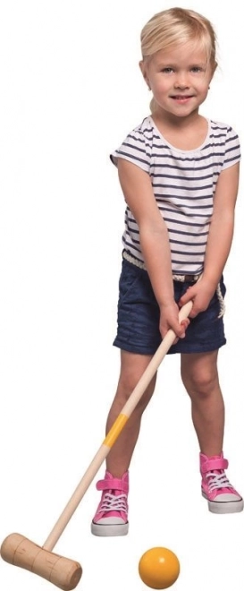 Jeu de croquet en bois 24 pièces - pour enfants et adultes