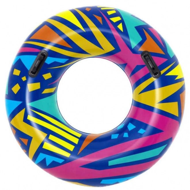 Bouée gonflable Bestway Geometric pour enfants – Bleu