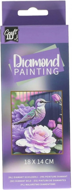 Peinture diamant Oiselet 14x18 cm par Craft ID