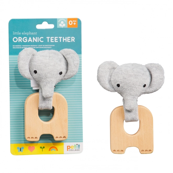 Jouet de dentition pour bébés en forme d'éléphant