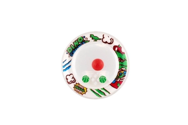 Jeu de casse-tête avec balle en plastique 8cm 4 couleurs sur carte 12x16cm