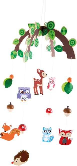Petit Mobile Suspendu Petits Animaux de la Forêt