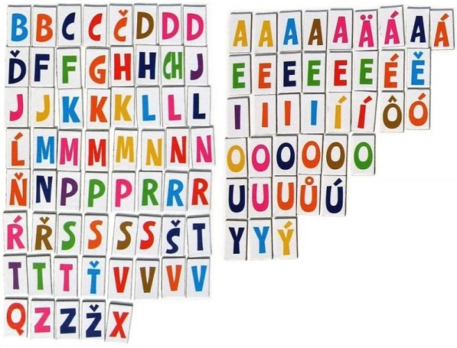 Lettres magnétiques pour réfrigérateur