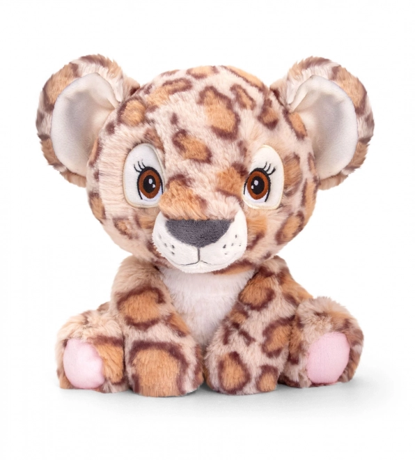 Keel Toys SE1087 Keeleco Léopard - jouet en peluche éco 16 cm