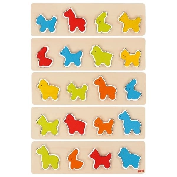Jeu de tri avec dés Animaux