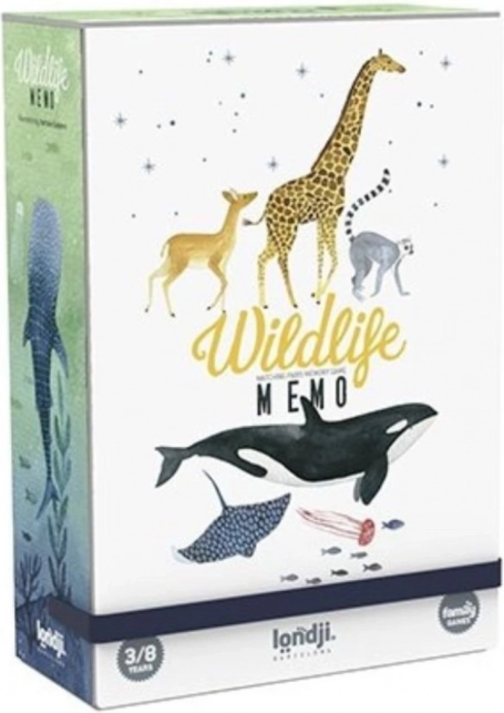 Pexeso Animaux Sauvages Londji