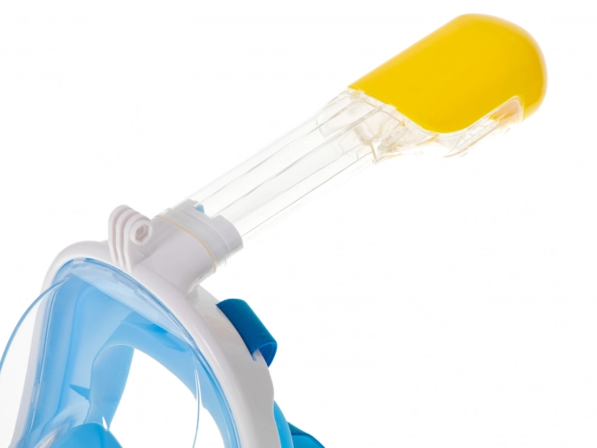 Masque facial pliable avec tuba L/XL bleu