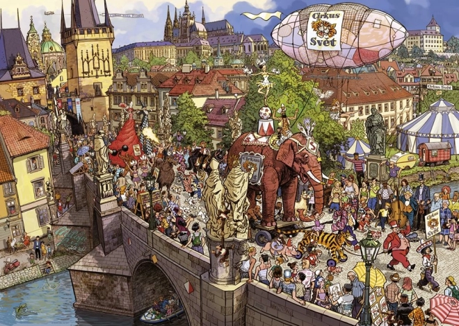 Puzzle Parade de rue 2000 pièces