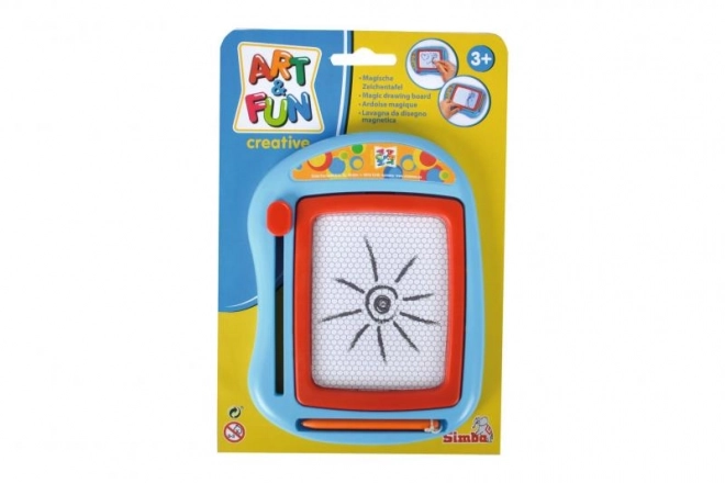 Tableau de dessin magnétique pour enfants Art & Fun
