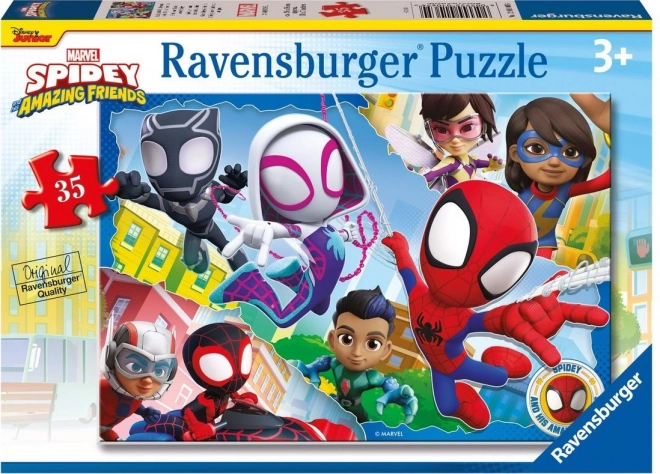Puzzle Spidey et ses incroyables amis 35 pièces