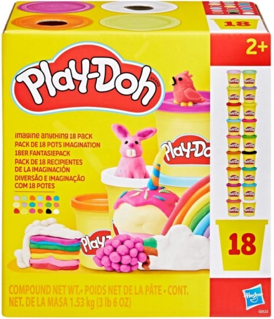 Grande boîte Play-Doh 18 pots