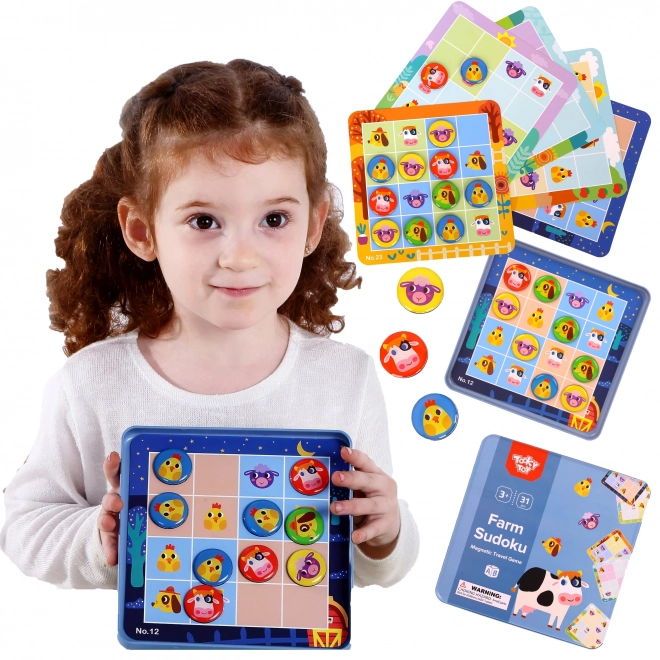 Sudoku de ferme pour enfants par Tooky Toy