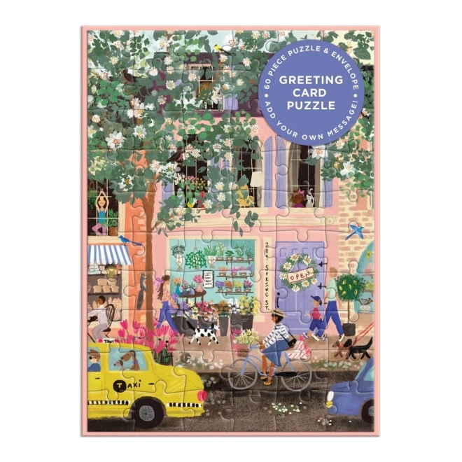 Puzzle salutations de demain 60 pièces