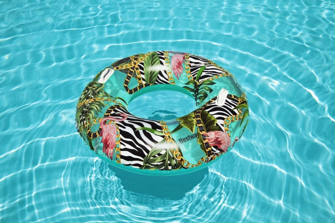 Bestway bouée gonflable avec palmiers 114 cm