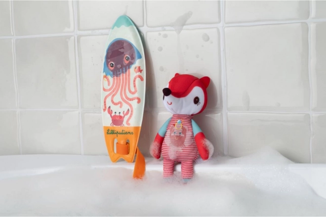 Lilliputiens - surfeuse renard Alice - jouet magique pour l'eau