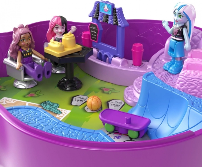 Ensemble compact Polly Pocket et Monster High