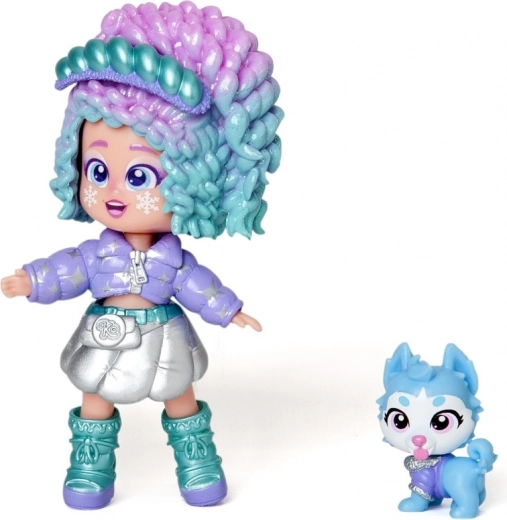 Poupée Chloe avec animal de compagnie et détails scintillants