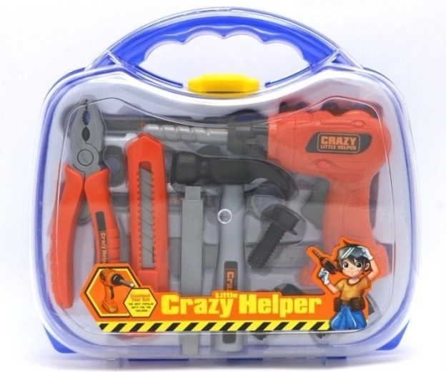 Set d’outils pour enfants dans une mallette