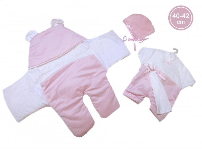 Llorens M740-60 tenue pour poupée bébé NEW BORN taille 40-42 cm