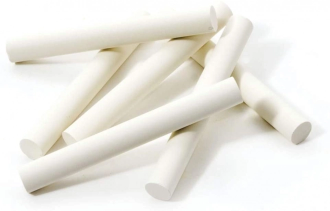 Craies blanches Jeujura, 10 pcs