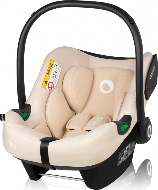 LIONELO Siège Auto Astrid i-Size 40-87cm, Beige Sable