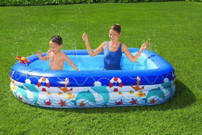 Bestway piscine avec toit et volant