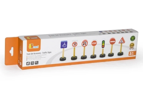 Panneaux de signalisation en bois