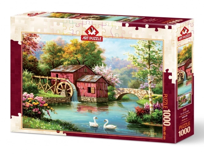 Puzzle Vieux Moulin Rouge 1000 pièces