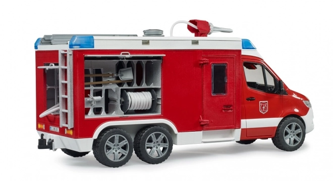 Bruder Camion de Pompiers MB Sprinter avec module lumineux et sonore
