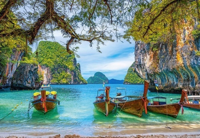 Puzzle 1500 pièces Thaïlande belle baie