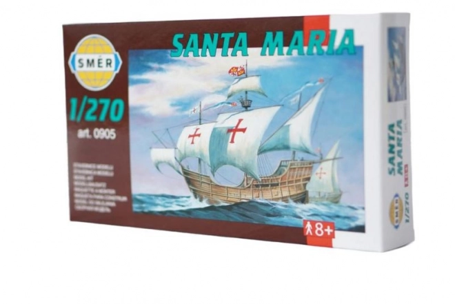 Maquette de bateau Santa Maria 1:270