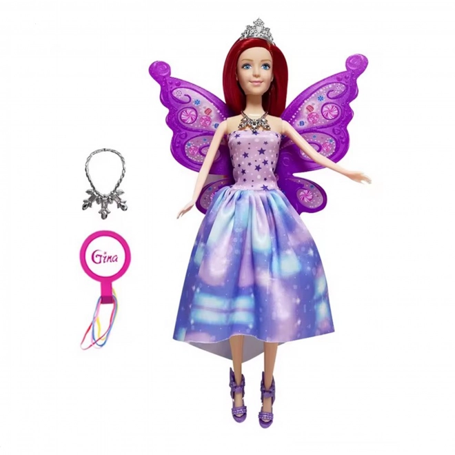 WOOPIE Ensemble de 4 Princesses Magiques - Coffret de Poupées 4 en 1 avec Accessoires
