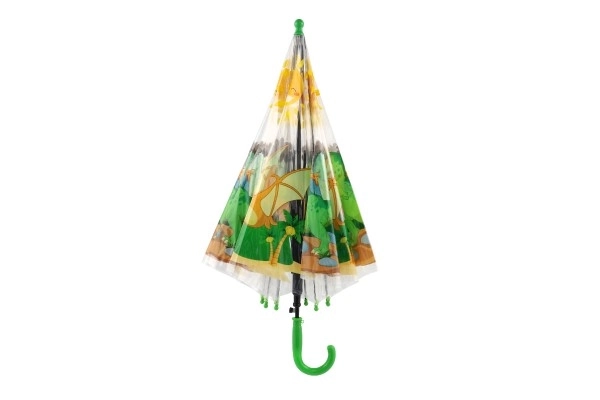Parapluie manuel avec dinosaures