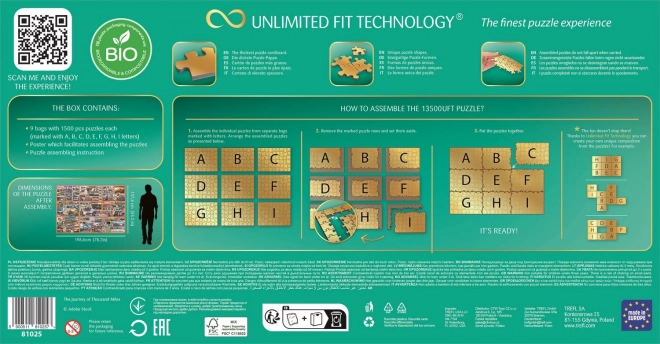 TREFL Puzzle UFT La route de mille miles 13500 pièces