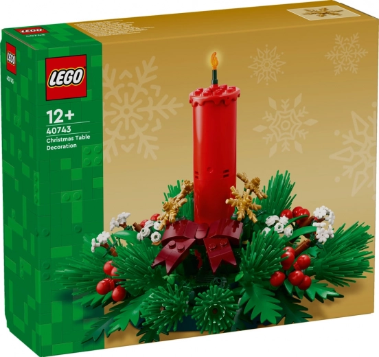 LEGO décoration de table festive iconique