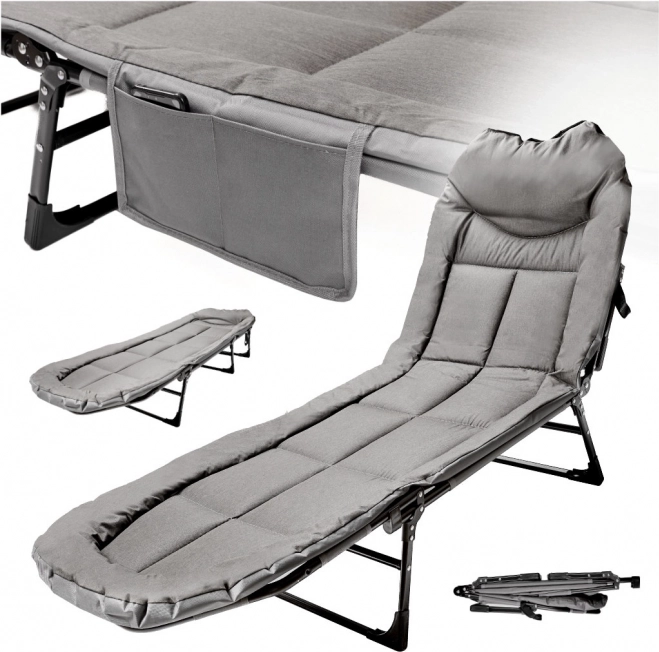 Lit de camping pliant Luaro