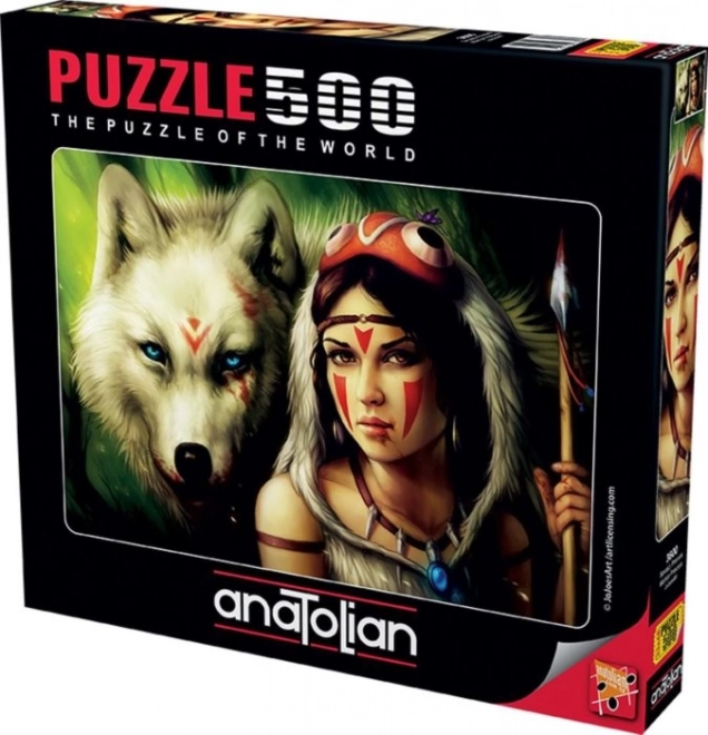 Puzzle Princesse Guerrière 500 pièces