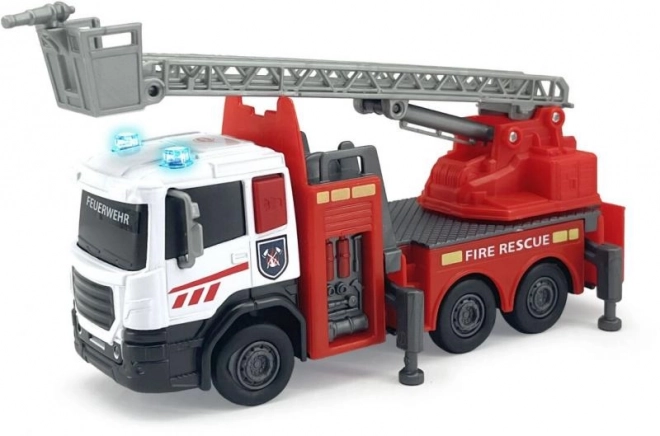 Camion de pompiers à roue libre avec fonction lumineuse