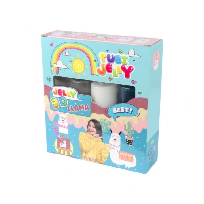 Ensemble Tubi Jelly 3 couleurs - Lama
