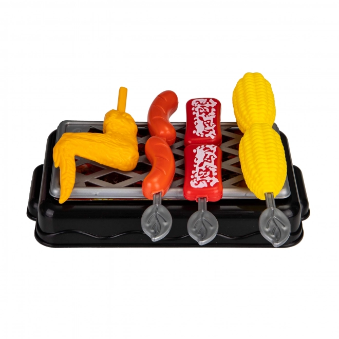 Set cuisine et barbecue pour enfants avec son et LED, 40 pièces
