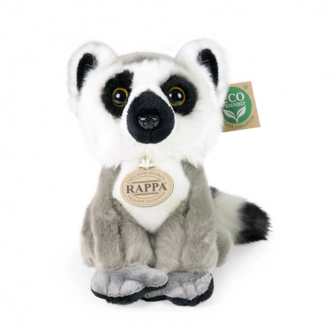 Lémur en peluche assis 18 cm Éco-responsable