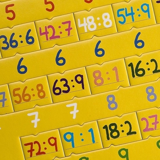 Puzzle Mathématique Division 81 pièces