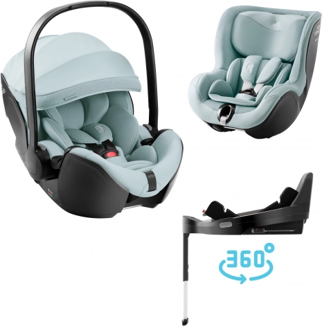 Siège auto Britax Römer Baby-Safe Pro Style et Dualfix 5Z