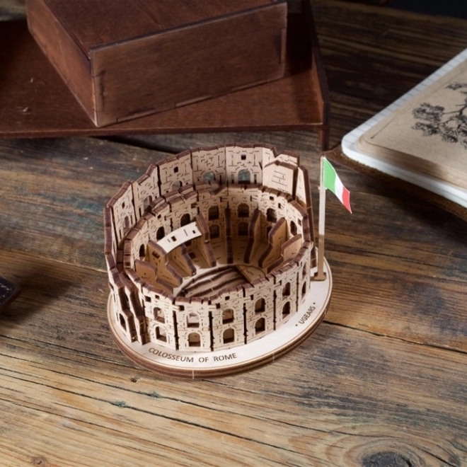 Ugears Puzzle mécanique en bois 3D Colisée
