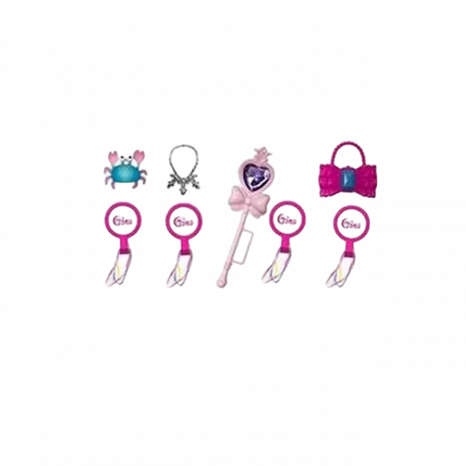 WOOPIE Ensemble de 4 Princesses Magiques - Coffret de Poupées 4 en 1 avec Accessoires