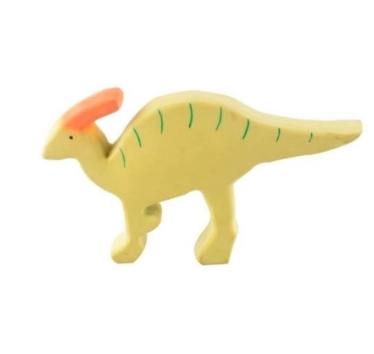 Anneau de dentition en caoutchouc dinosaure Bébé Parasaurolophus